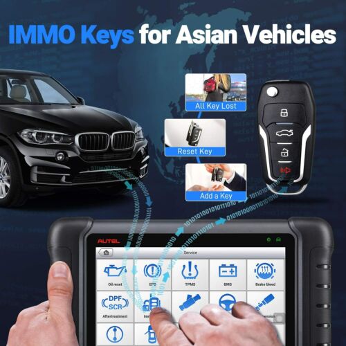 2022 Autel MaxiCheck MX808 Full System Diagnostic & Service Scan Tool Newly Adds Active Test
