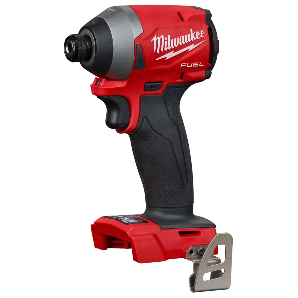 Milwaukee Tool M18 FUEL 18V Lithium-Ion Brushless Cordless Hammer Drill & Impact Driver Kit with (2) 5Ah Batteries Model # 2997-22