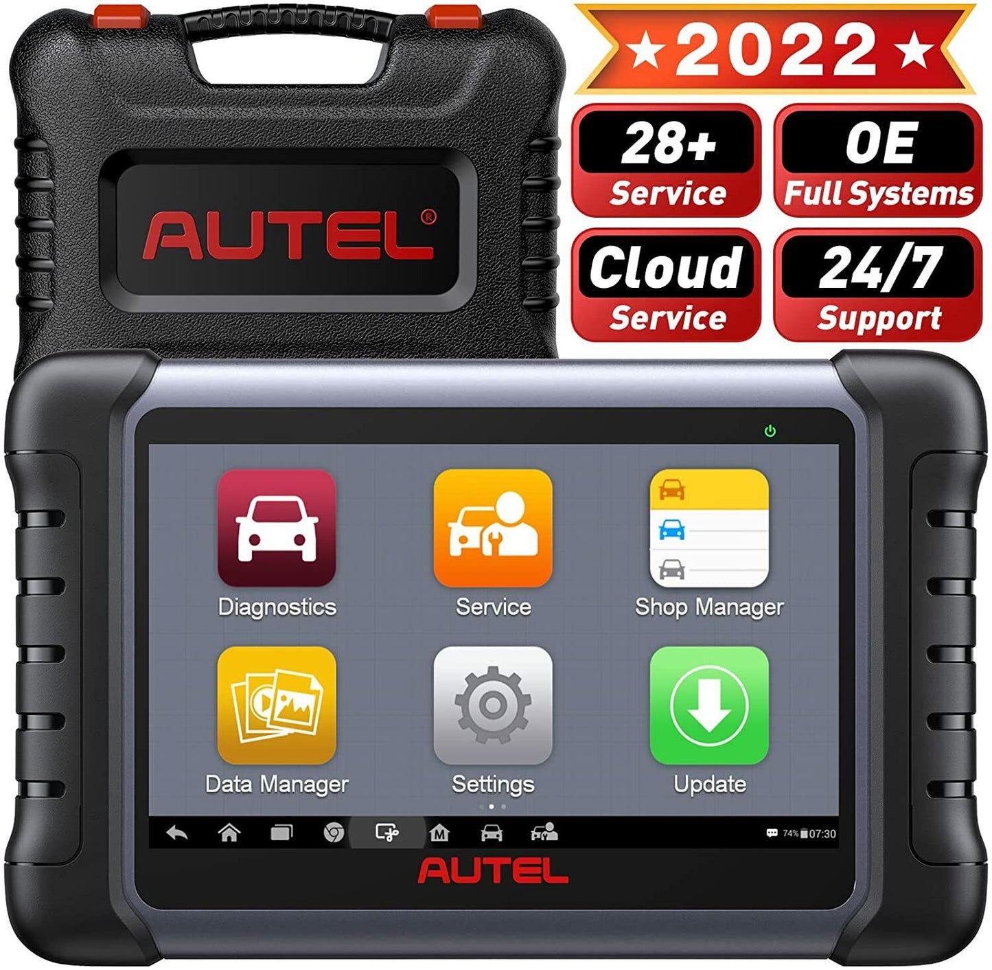2022 Autel MaxiCheck MX808 Full System Diagnostic & Service Scan Tool Newly Adds Active Test